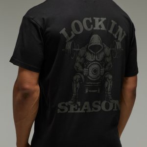 Man Active Lock In Season Oversized T-Shirt