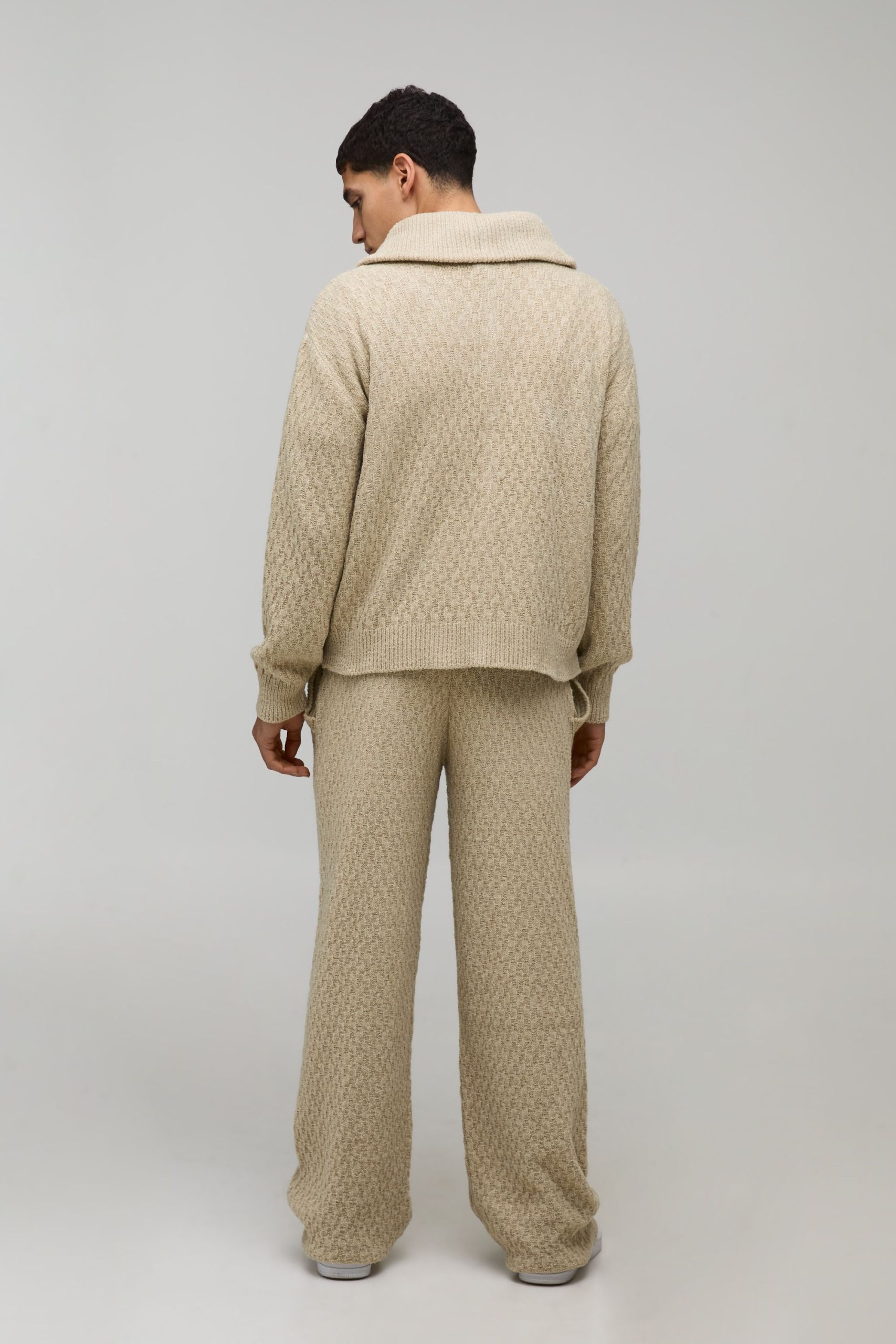Relaxed Knitted Embroidered Jogger - Image 2