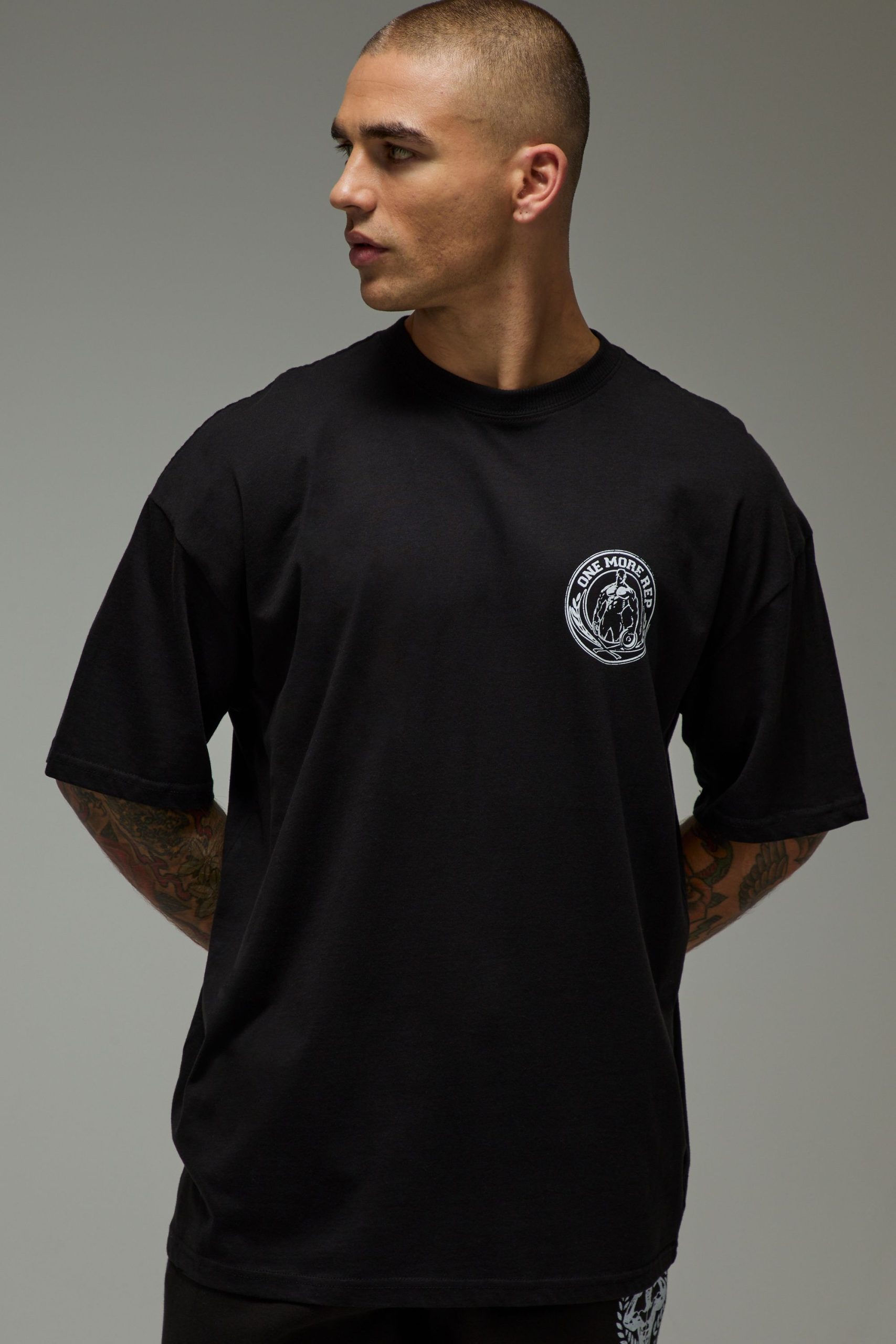 One More Rep Oversized T-Shirt - Image 3