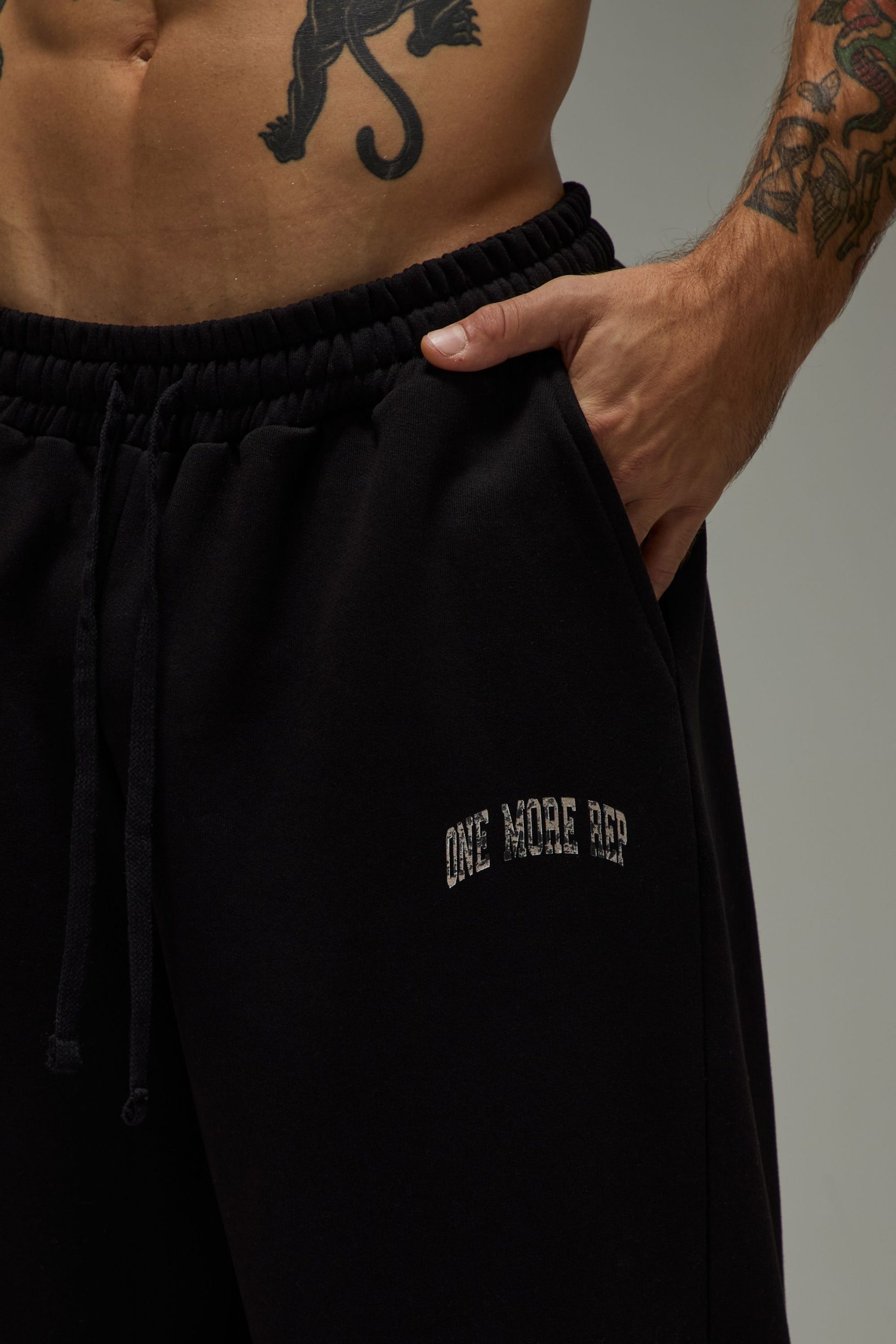 One More Rep Camo Wide Leg Jogger - Image 3
