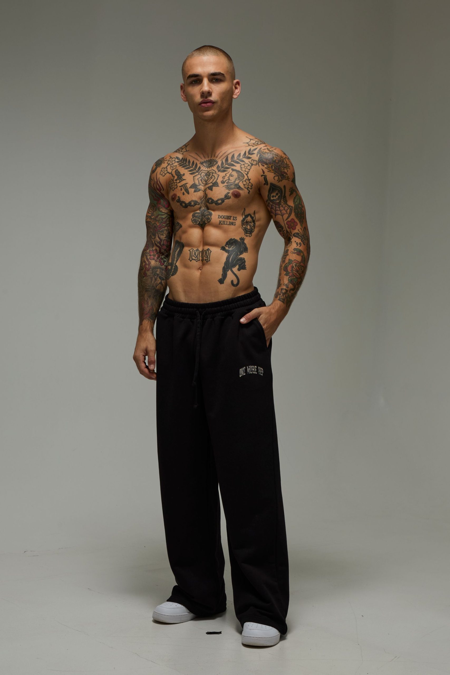 One More Rep Camo Wide Leg Jogger - Image 4