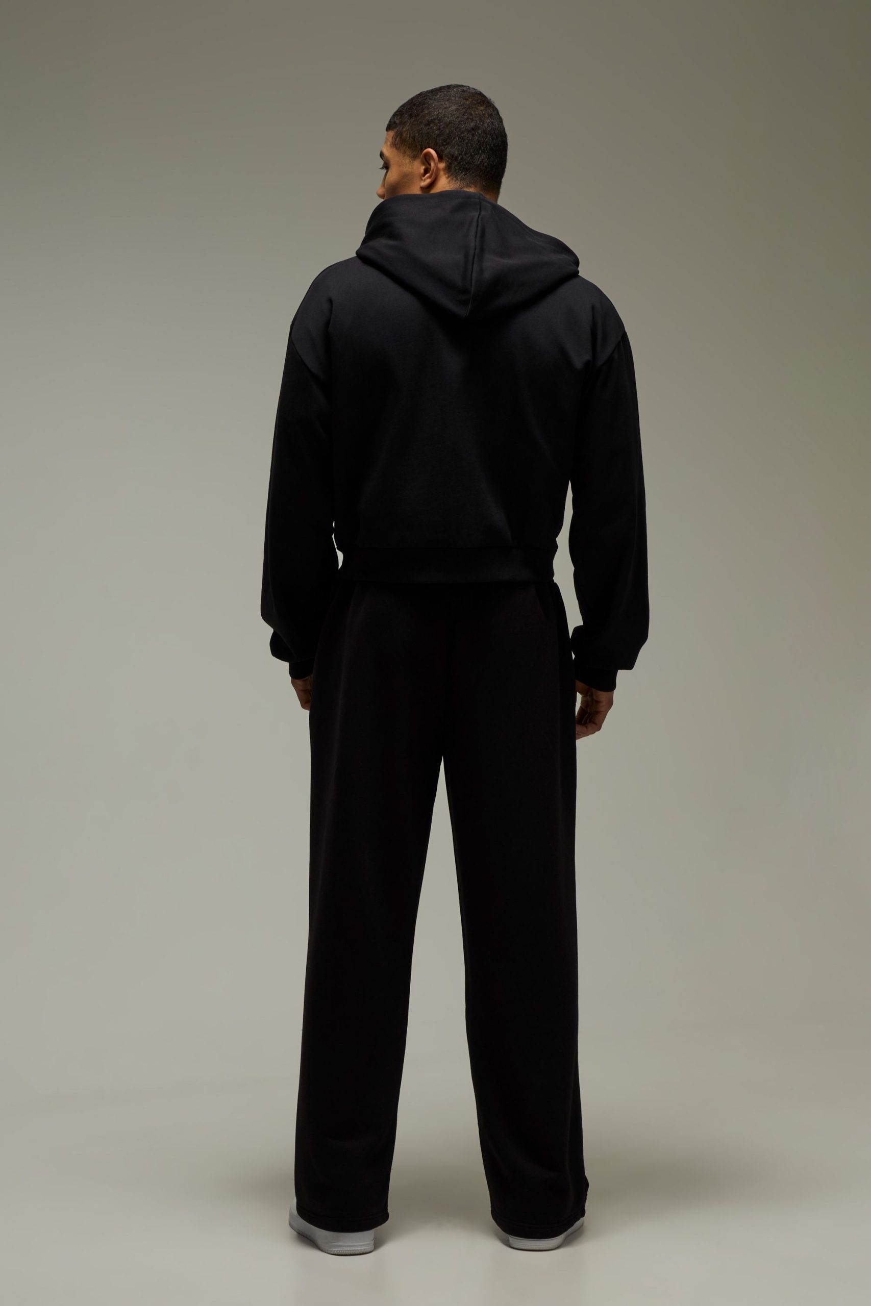 One More Rep Camo Shrunken Boxy Zip Through Hoodie - Image 2