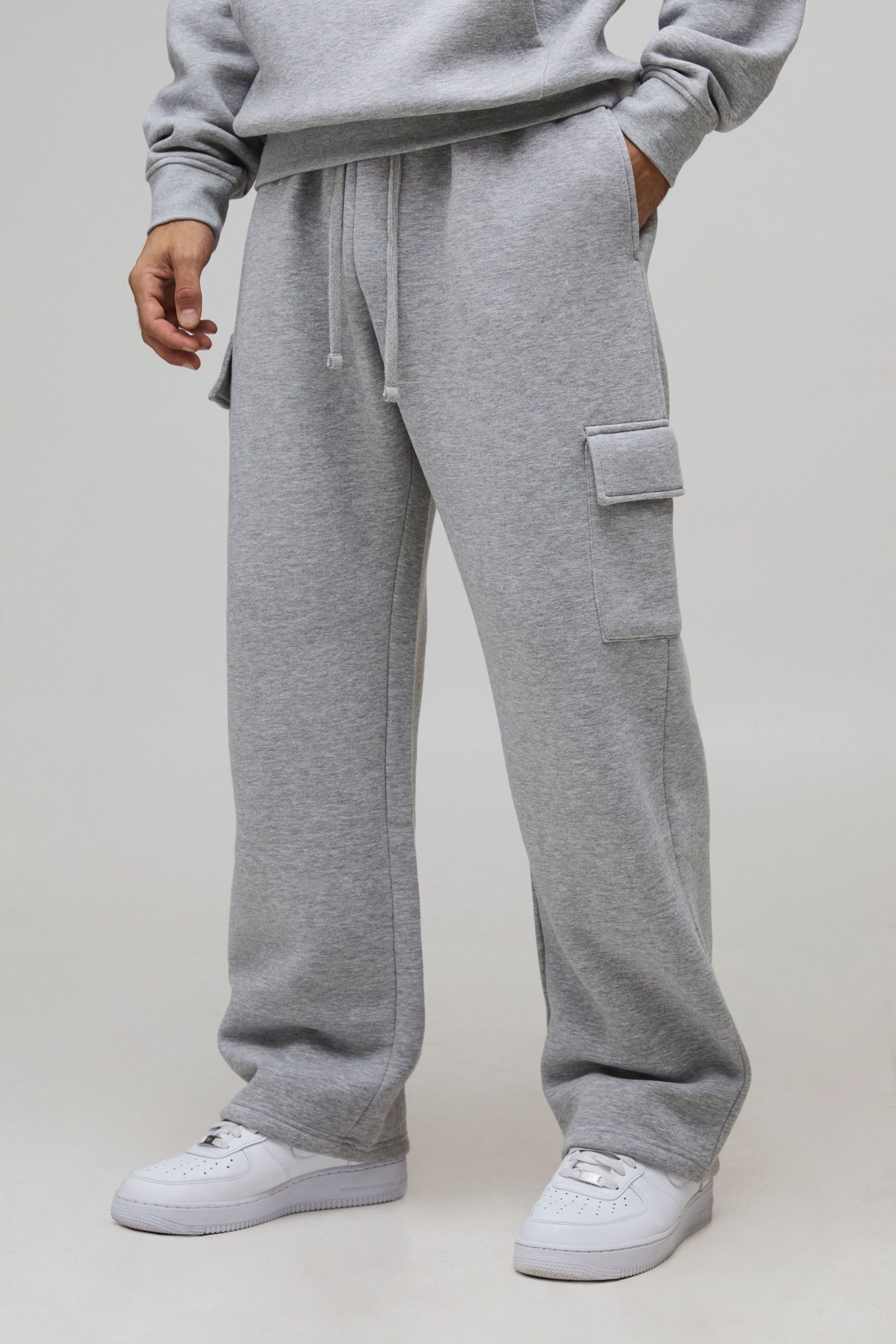 Basic Straight Leg Cargo Jogger