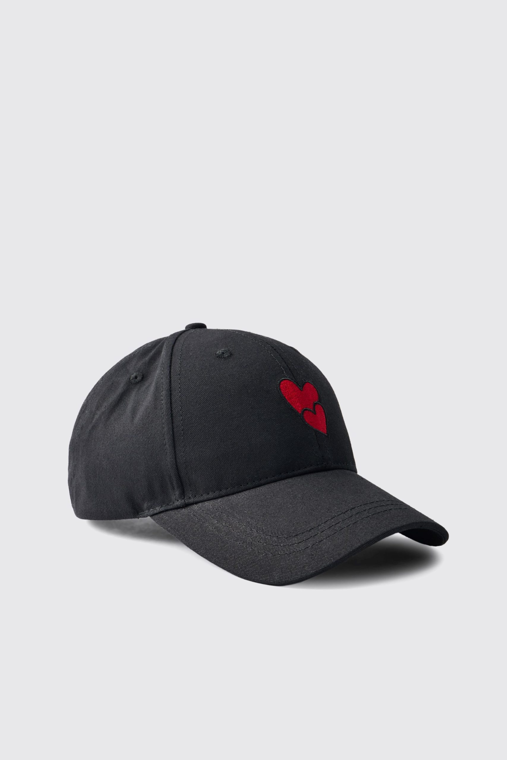 Heart Embroidered Cap - Image 3