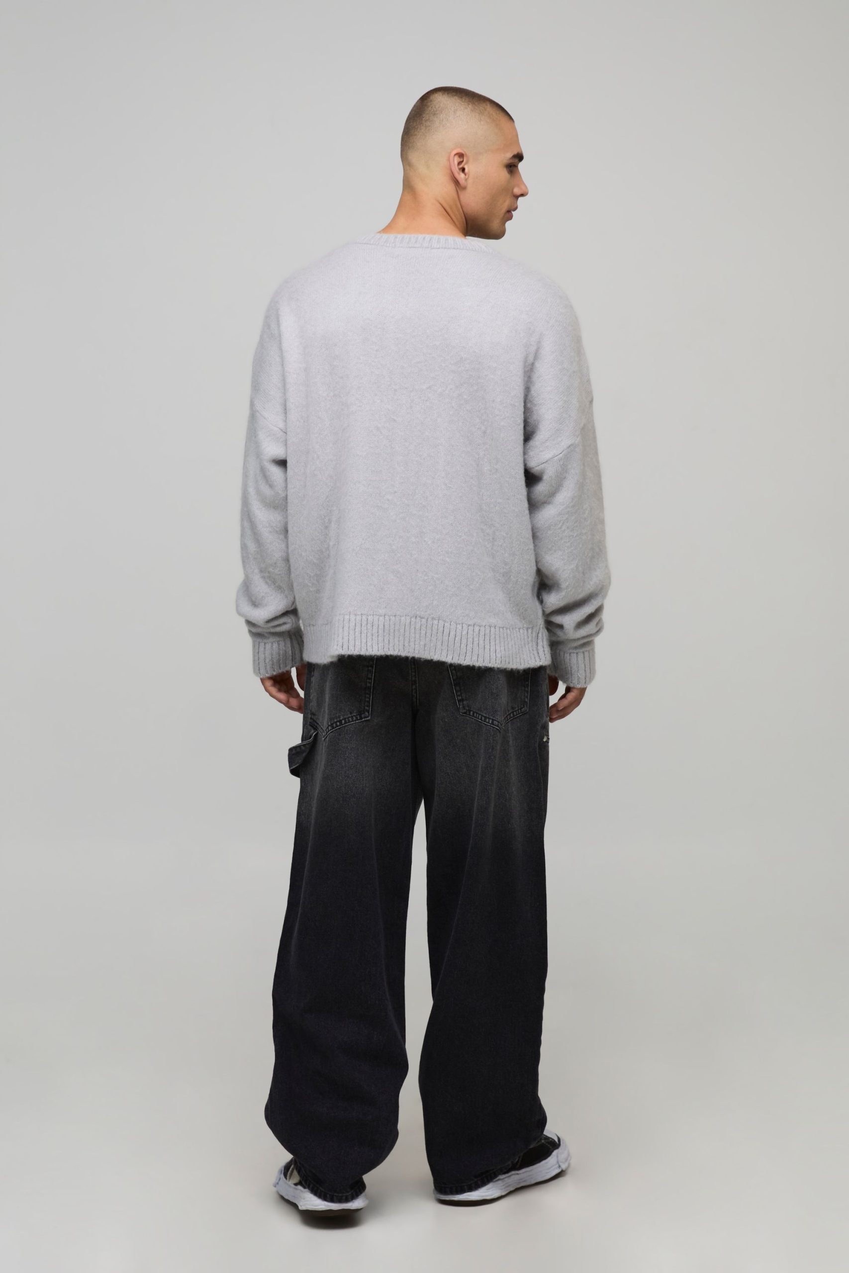 Fluffy Knit BM Jumper - Image 2