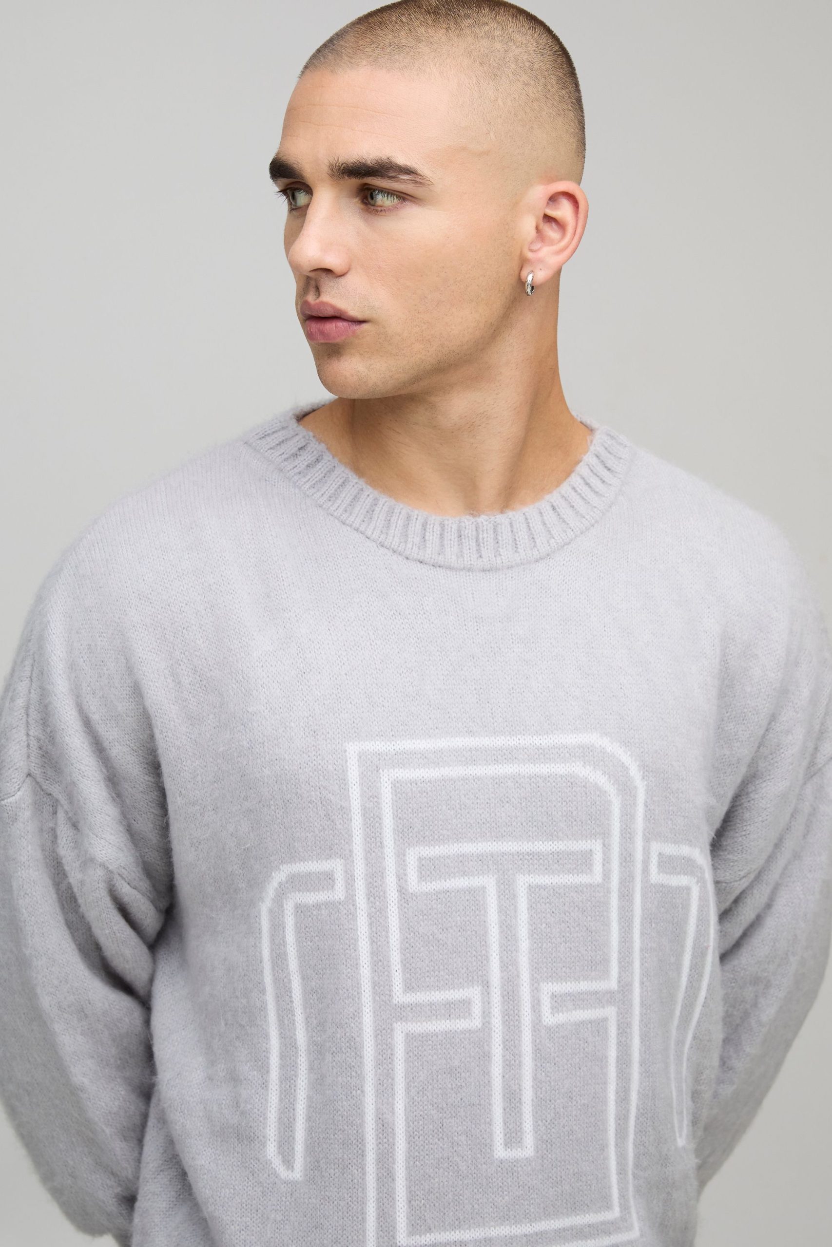 Fluffy Knit BM Jumper - Image 3