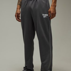 Training Dept Straight Leg Contrast Stitch Joggers