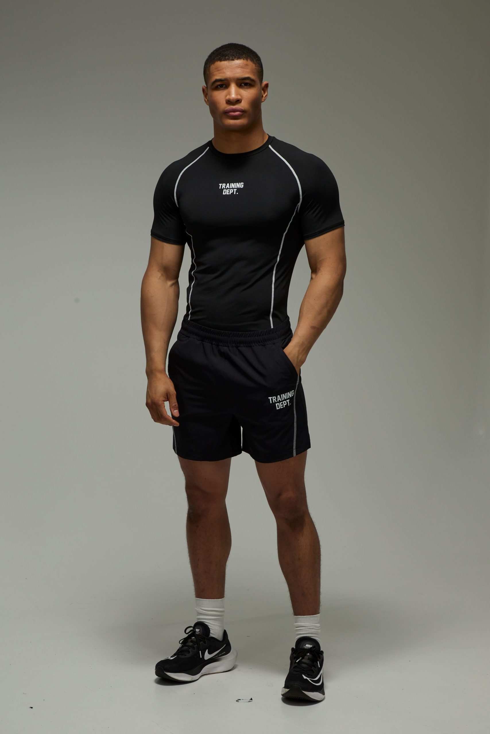 Training Dept Muscle Fit Contrast Stitch T-Shirt - Image 4