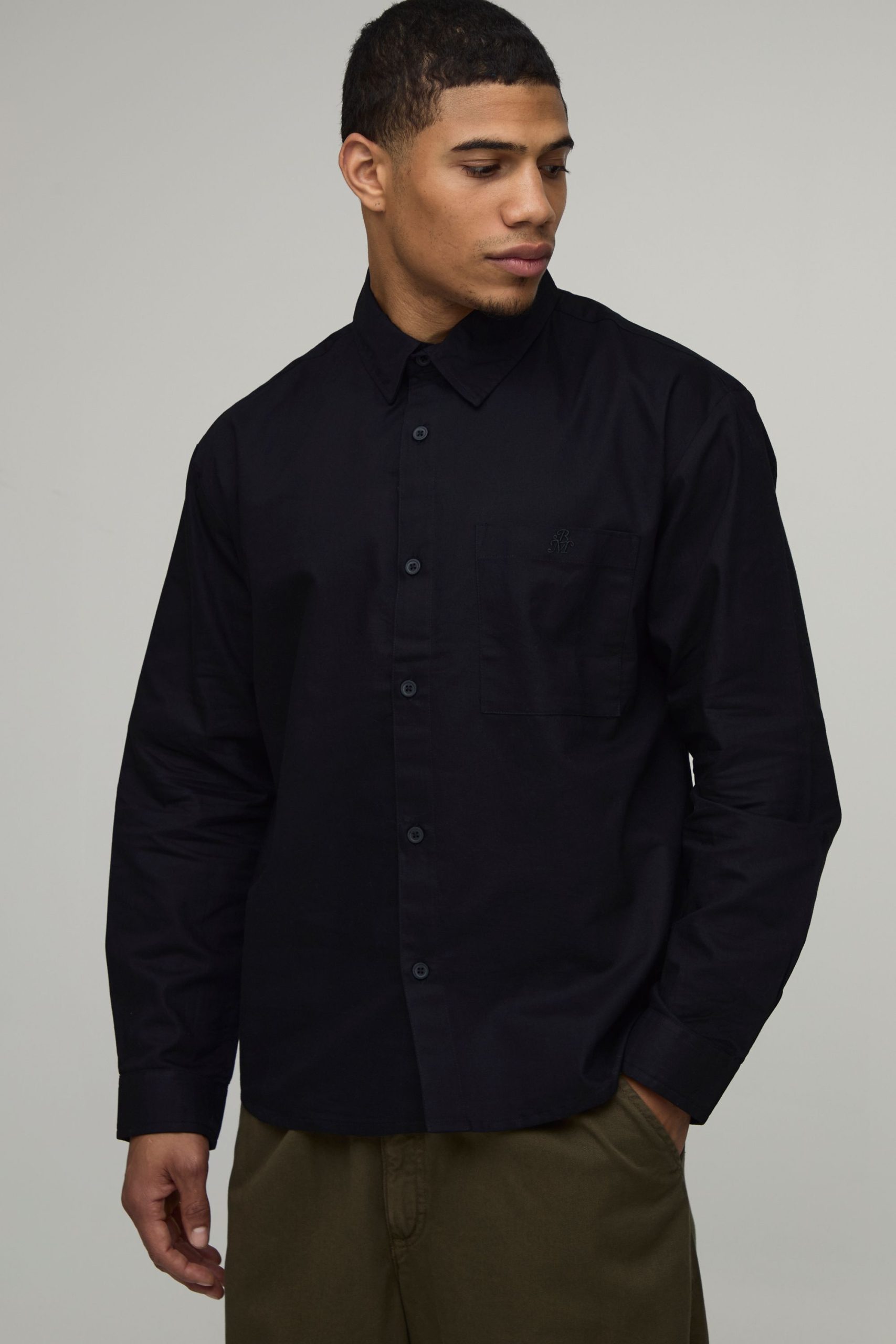 Oversized Fit Oxford Shirt