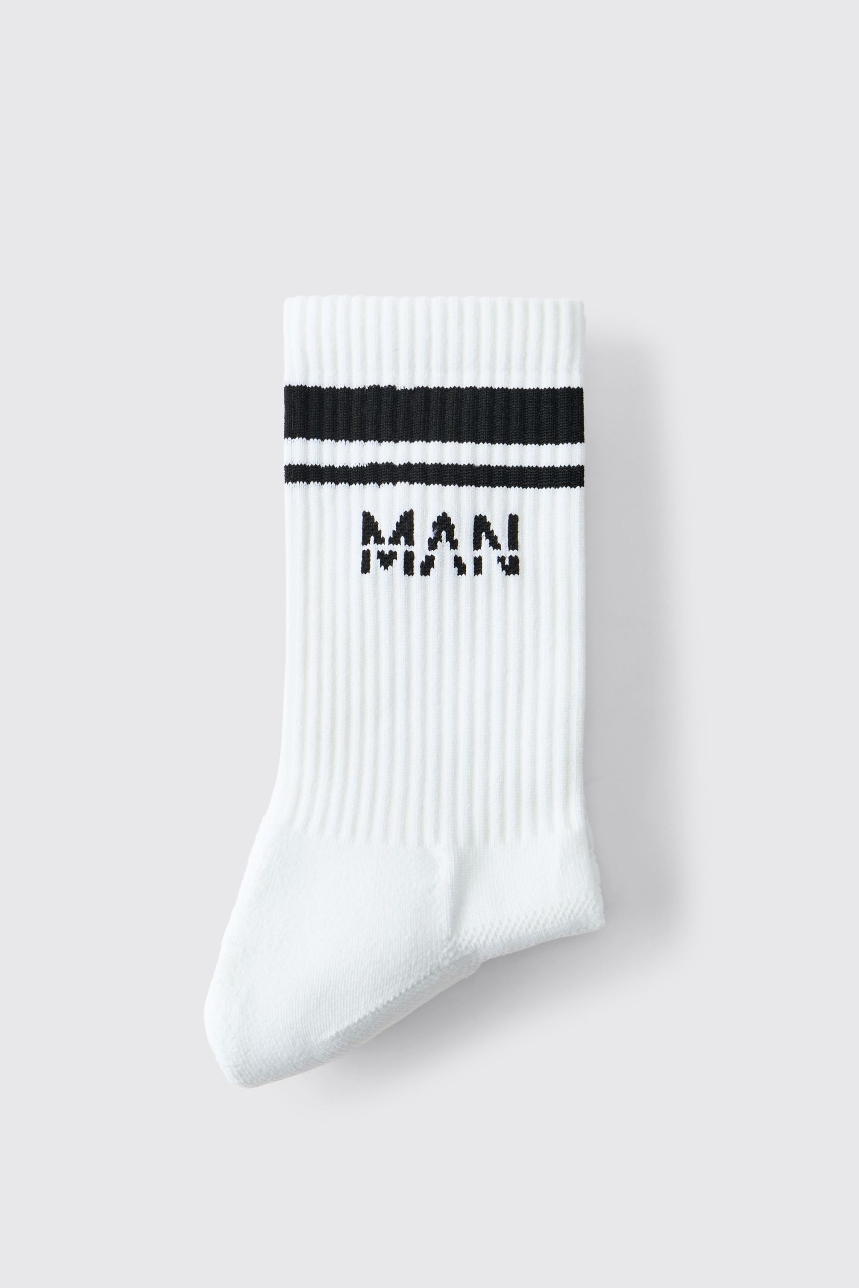 Man Active Gym Crew Sock 3 Pack - Image 2