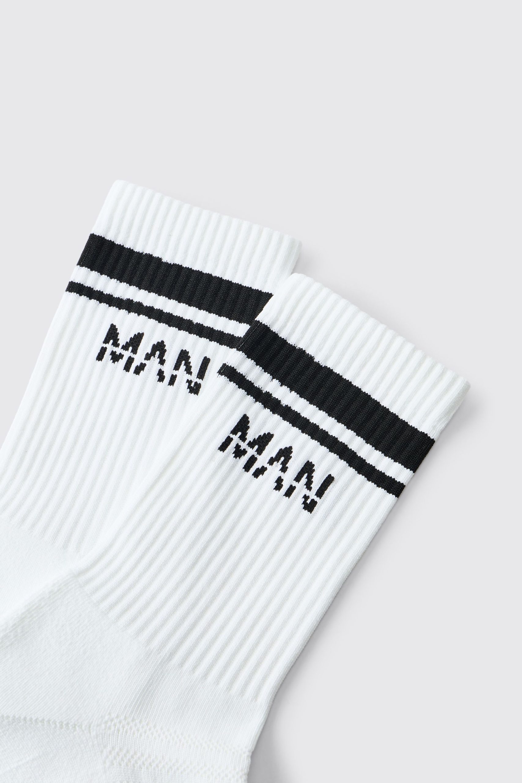 Man Active Gym Crew Sock 3 Pack - Image 3