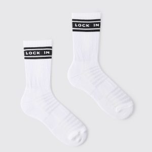 Man Active Lock in Season Crew Sock