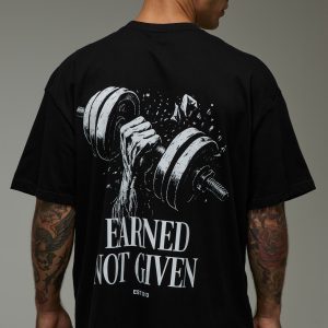 MAN Active Earned Not Given Oversized T-Shirt