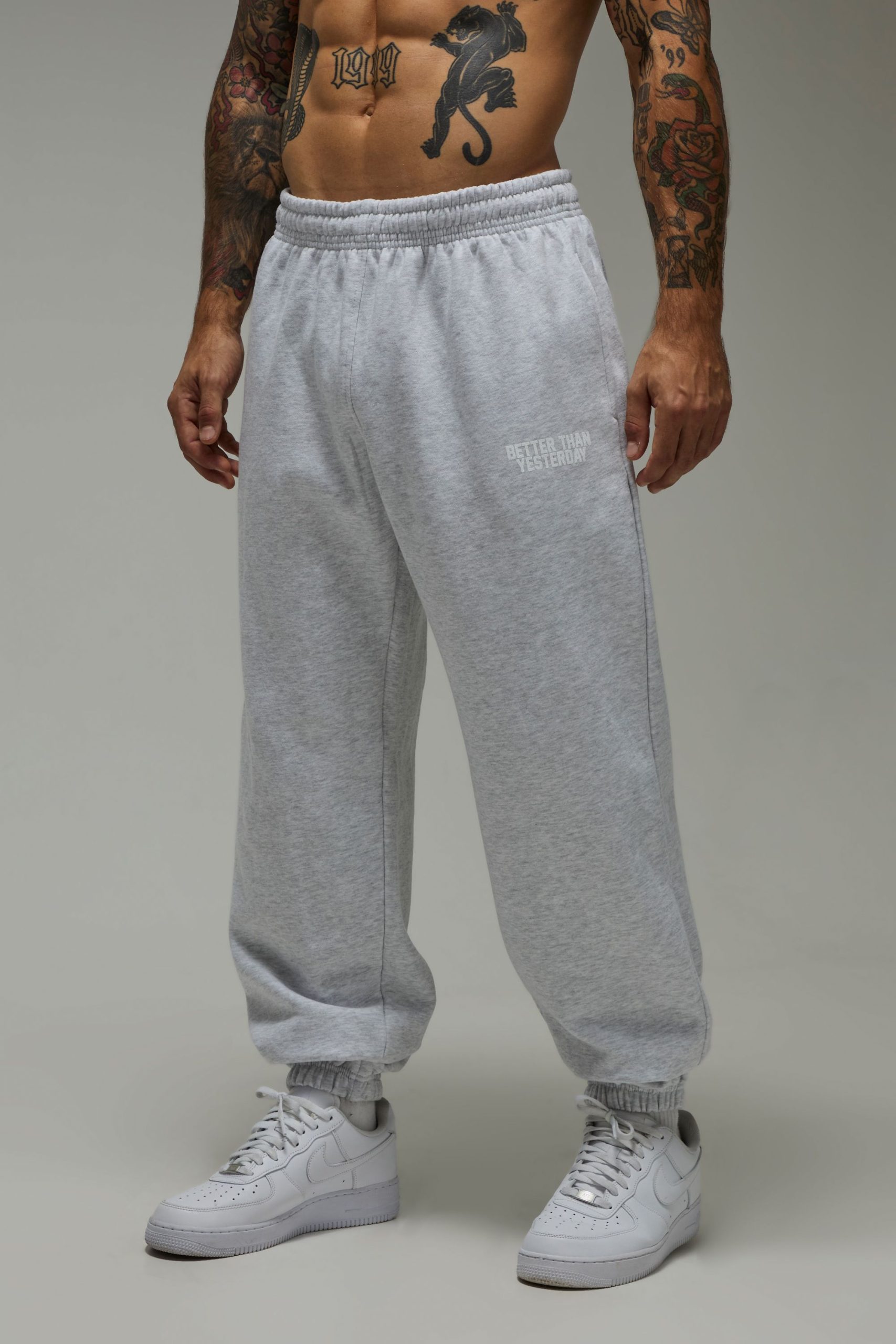 MAN Active Better Than Yesterday Oversized Joggers