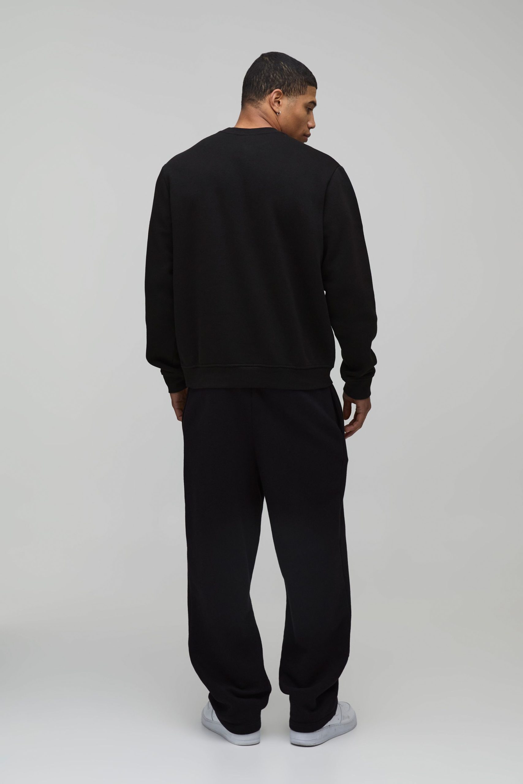 Basic Regular Fit Crew Neck Sweatshirt - Image 2