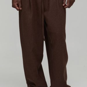 Tall Balloon Melton Pleated Front Jogger