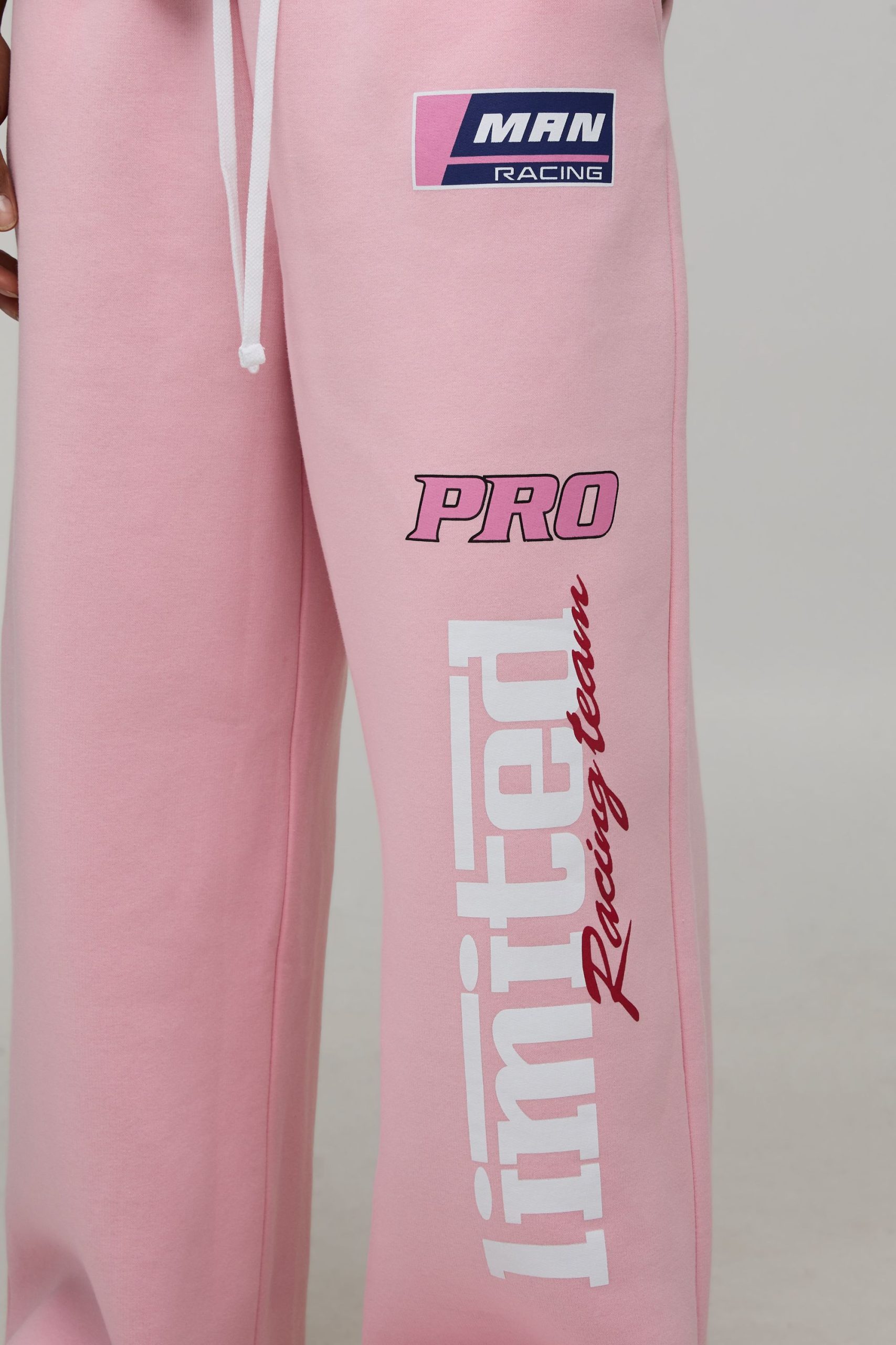 Extreme Wide Leg Moto Graphic Joggers - Image 3