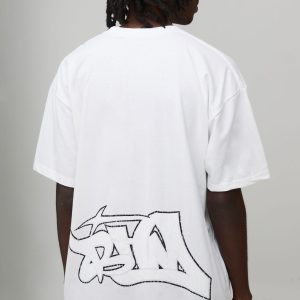 Oversized BHM Graffiti Printed T-Shirt