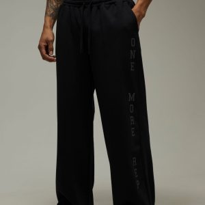 One More Rep Large Scale Wide Leg Jogger