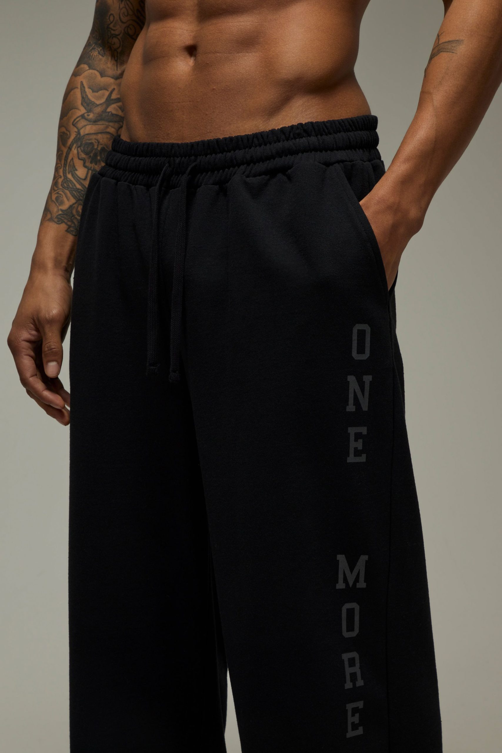 One More Rep Large Scale Wide Leg Jogger - Image 3