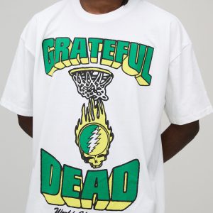 Oversized Grateful Dead License Printed T-Shirt