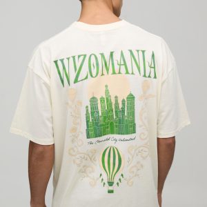 Tall Oversized Wicked License Printed T-Shirt