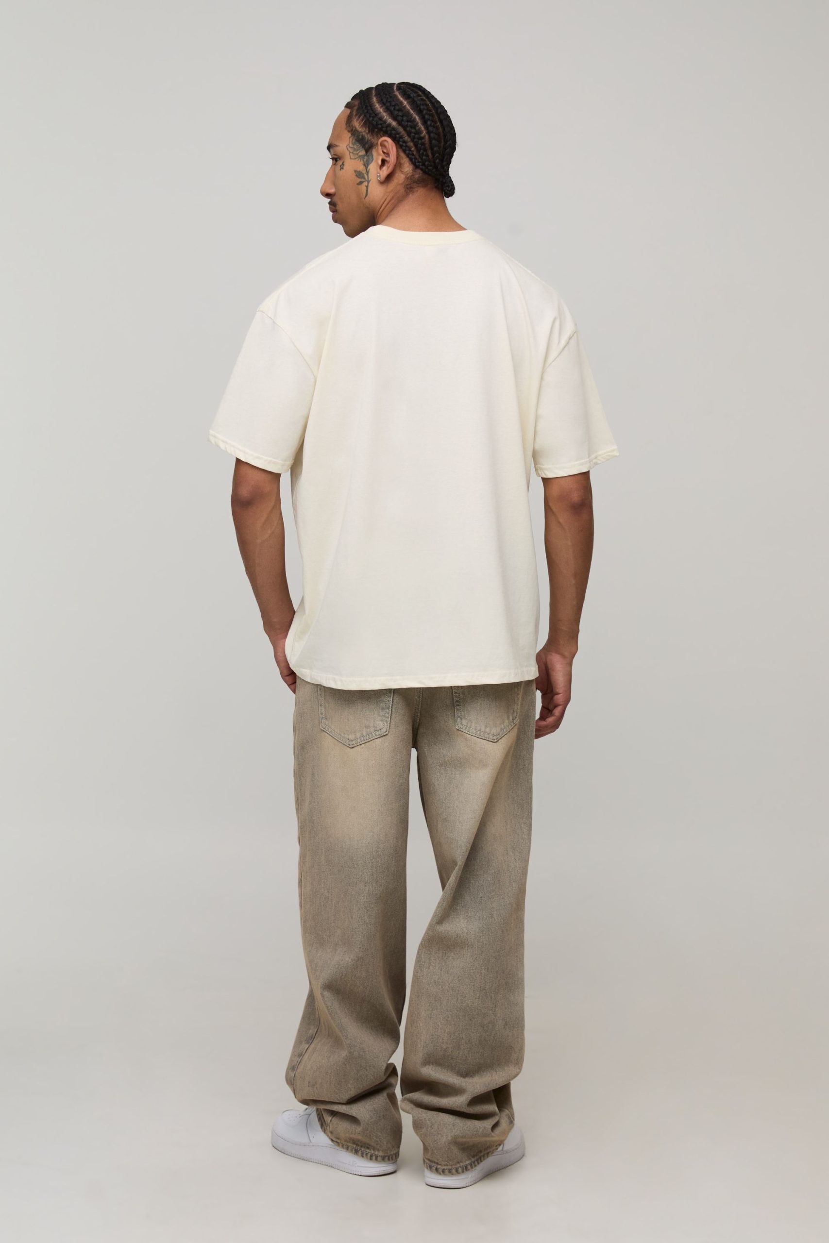 Oversized Stranger Things License Printed T-Shirt - Image 2