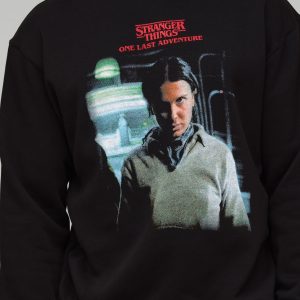 Tall Oversized Stranger Things License Printed Sweatshirt