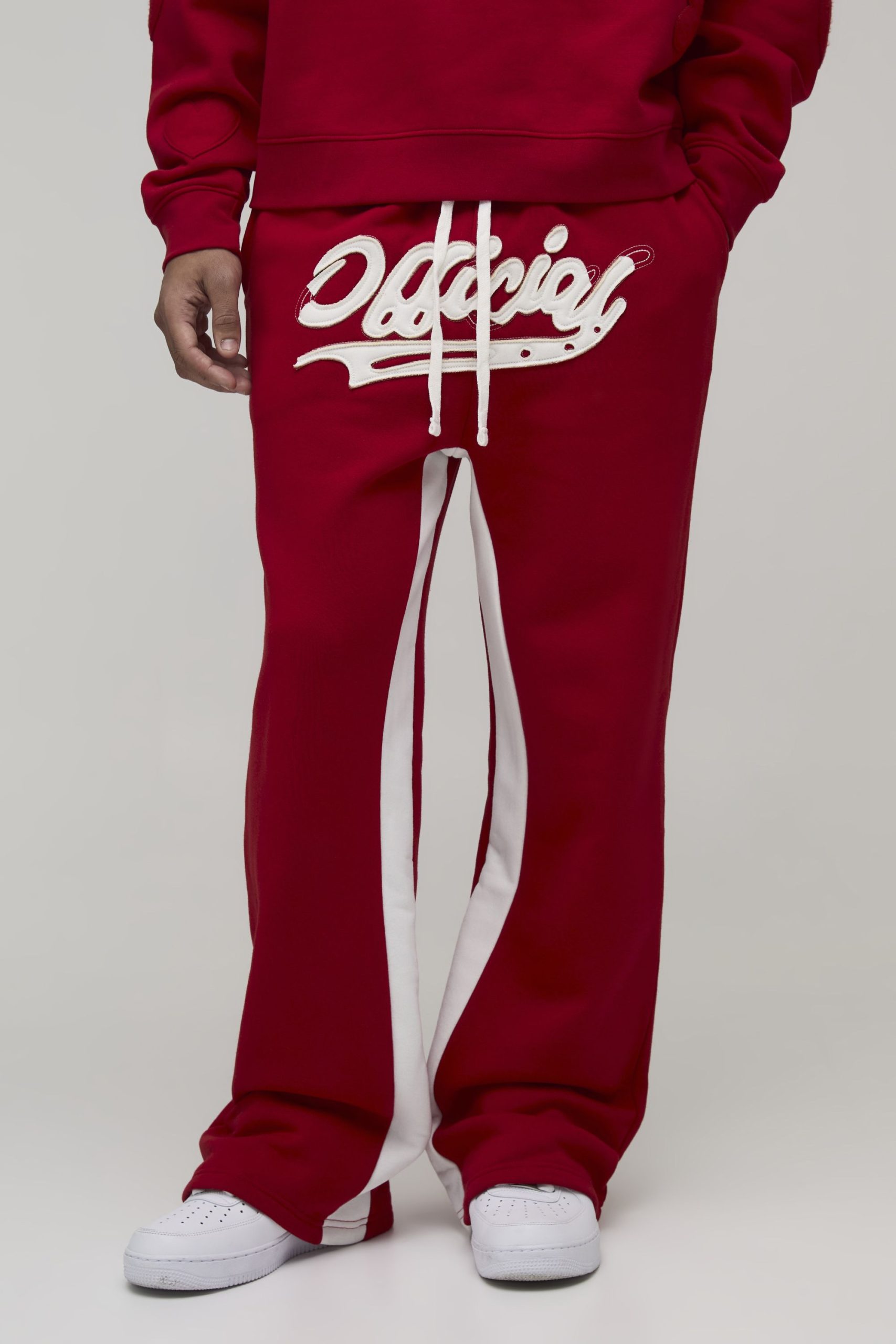 Relaxed Flare Official Applique Gusset Joggers