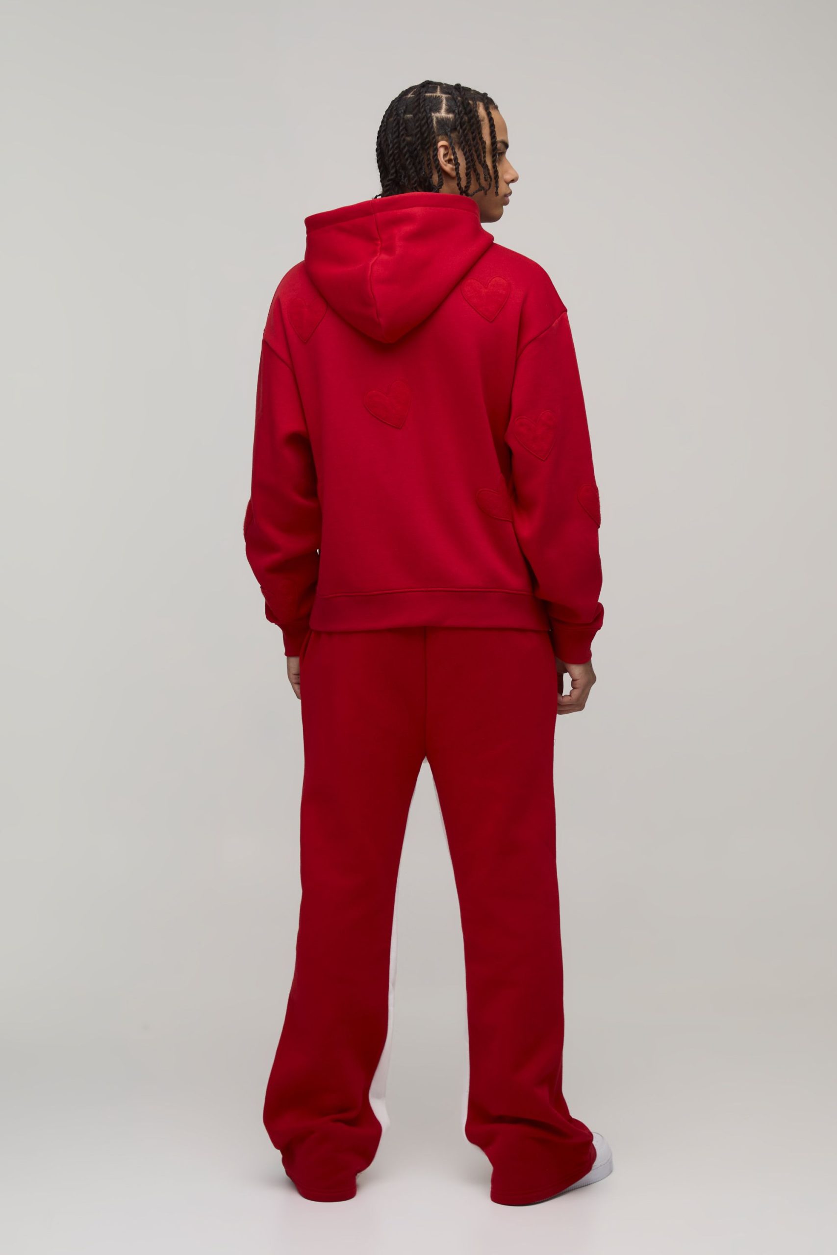 Relaxed Flare Official Applique Gusset Joggers - Image 2