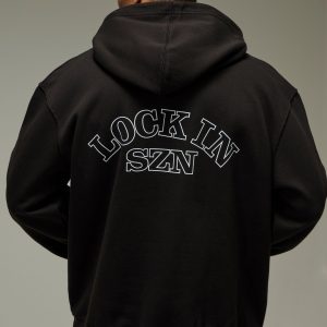 Man Active Lock In Season Oversized Hoodie