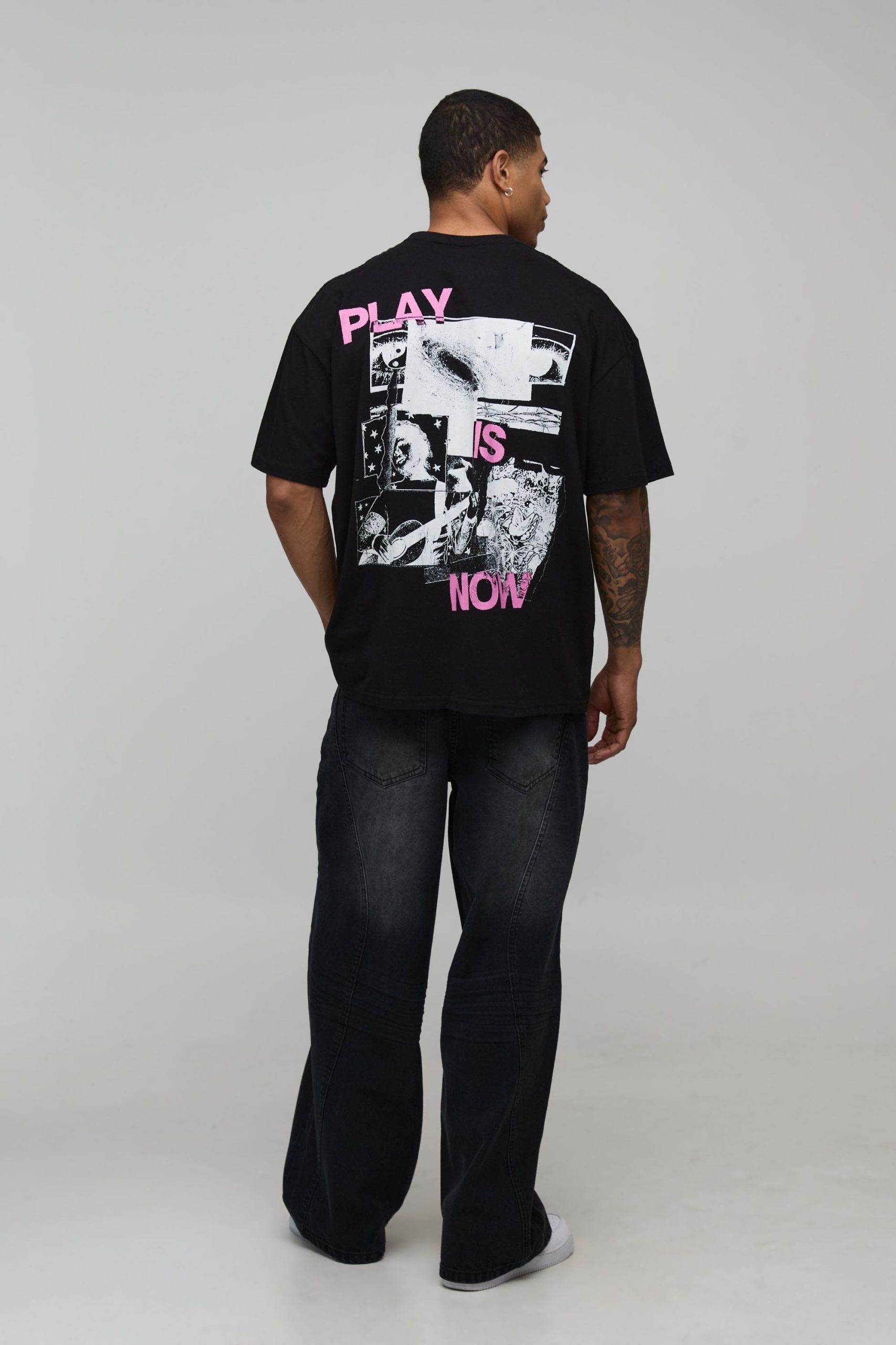 Oversized Ed Sheeran License Printed T-Shirt - Image 2