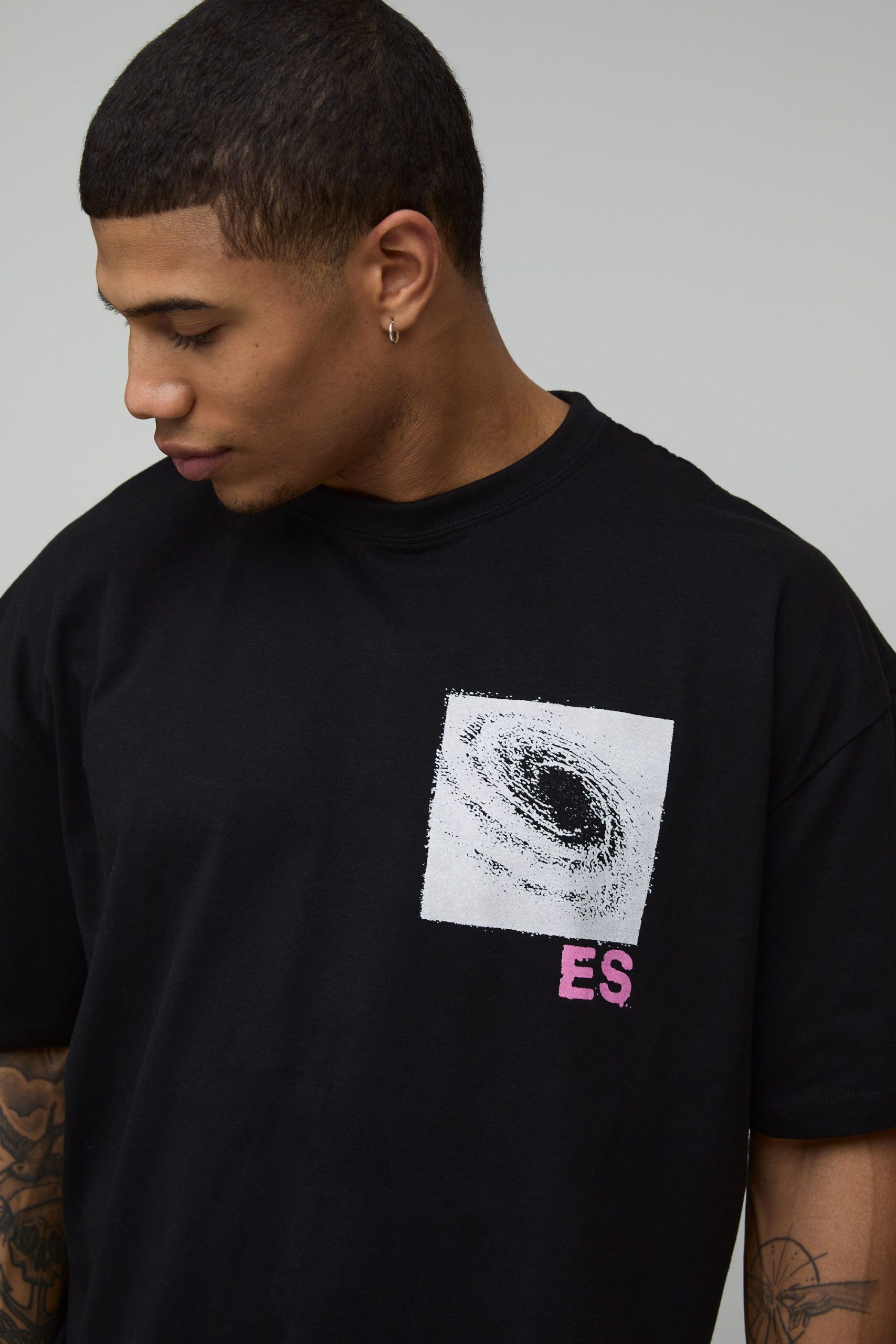 Oversized Ed Sheeran License Printed T-Shirt - Image 3