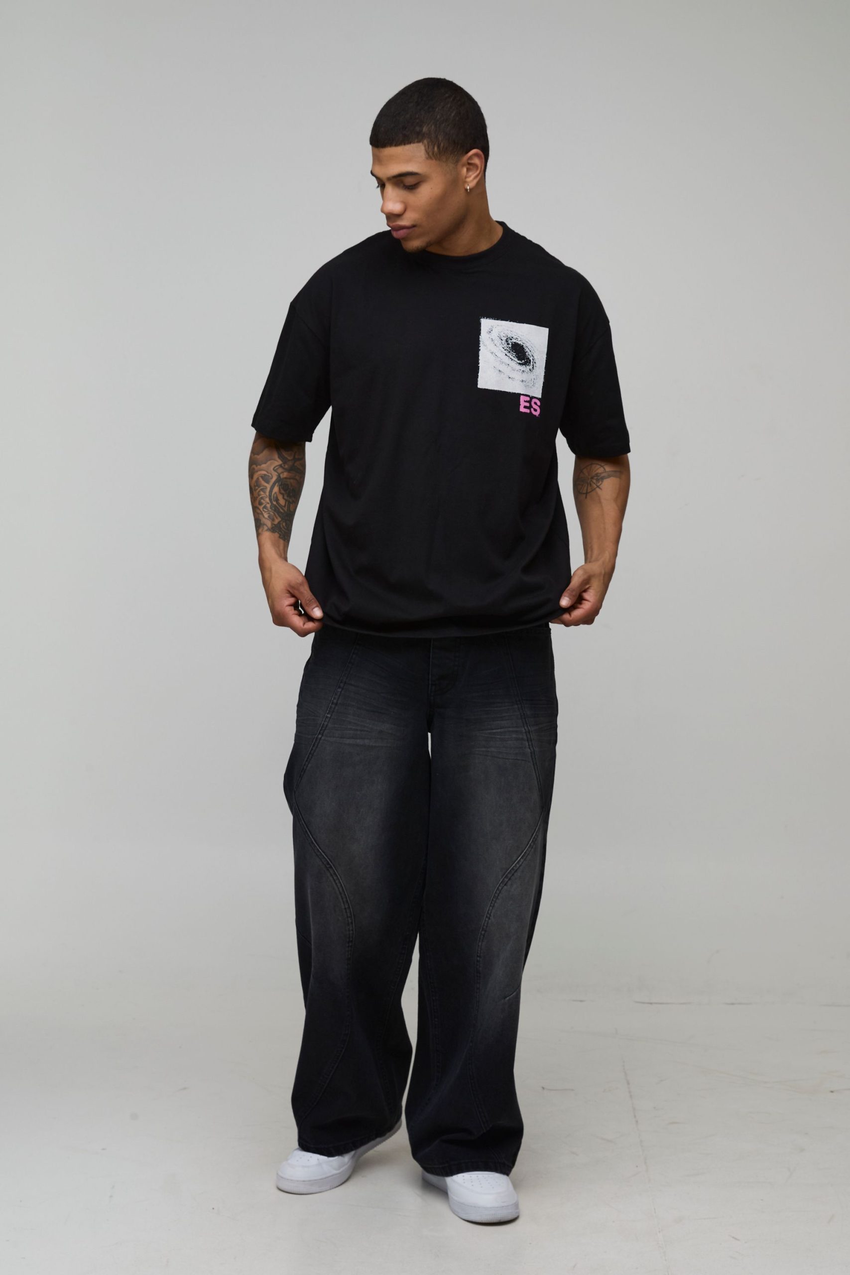 Oversized Ed Sheeran License Printed T-Shirt - Image 4