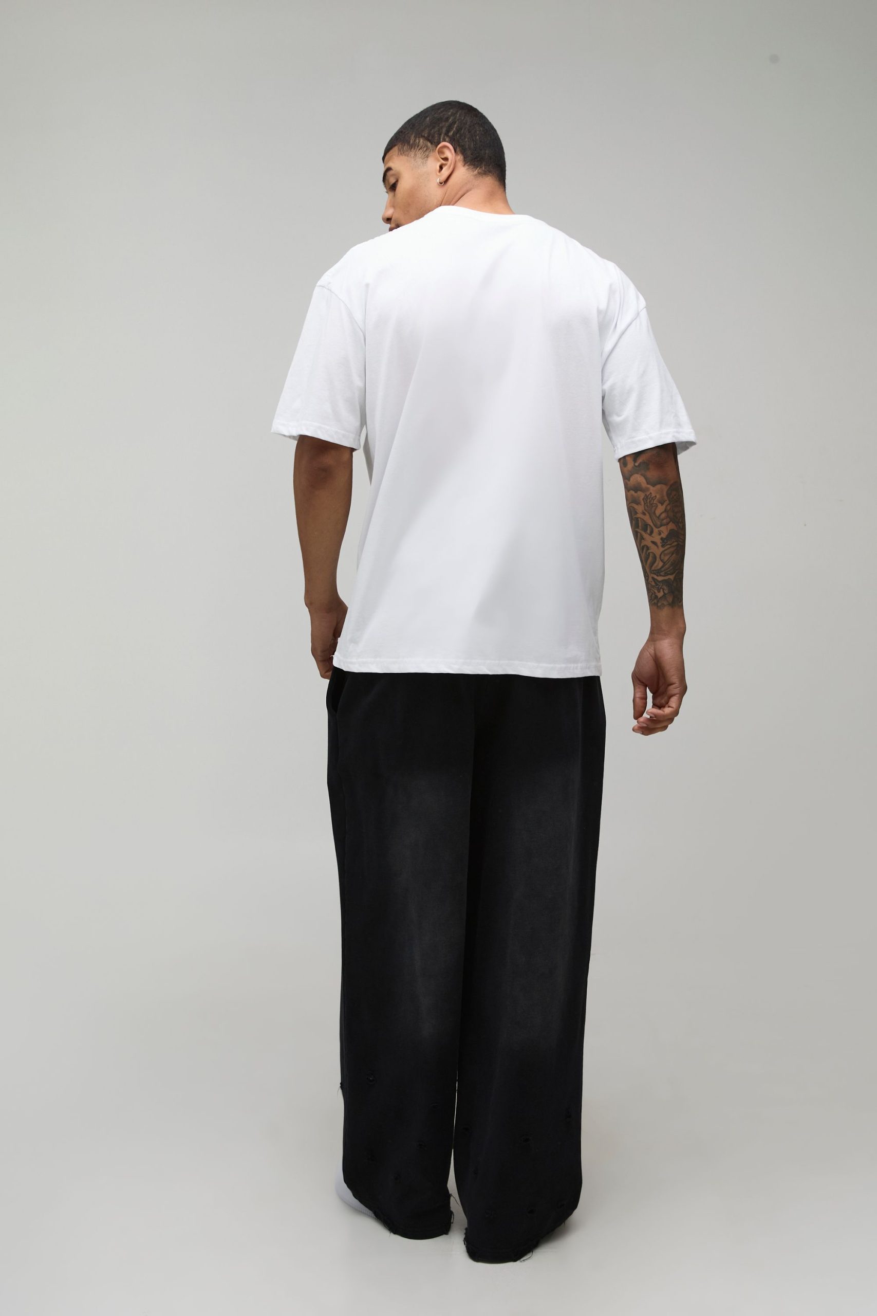 Oversized Twenty One Pilots License Printed T-Shirt - Image 2