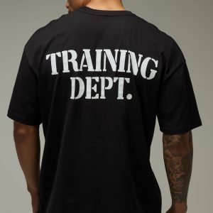 Training Dept Stencil Oversized T-Shirt