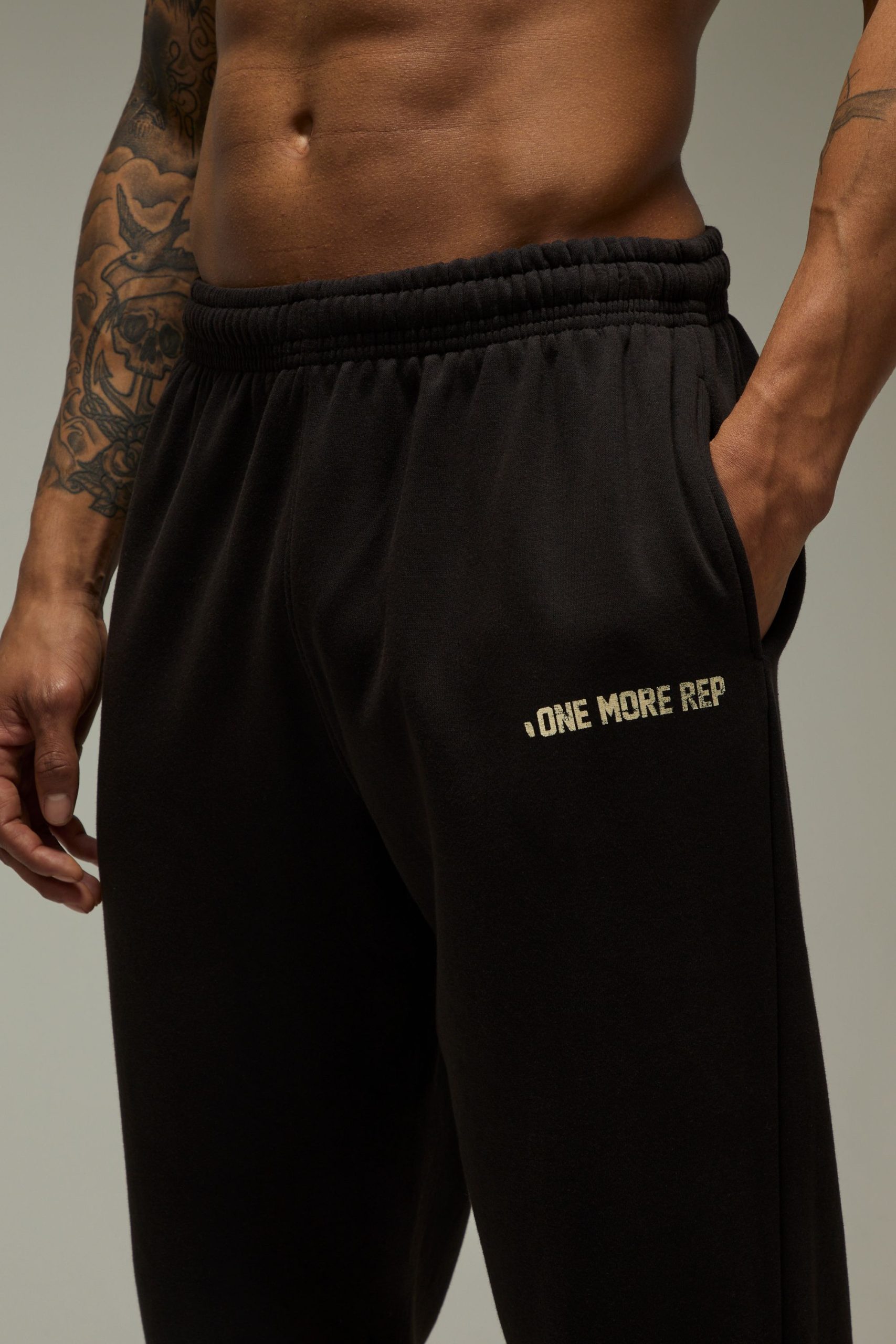 One More Rep Cracked Oversized Jogger - Image 3