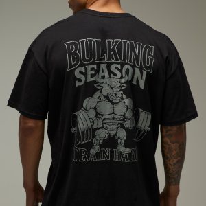 Man Active Bulking Season Oversized T-Shirt