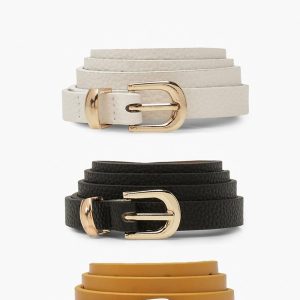 3 Pack Skinny Belt