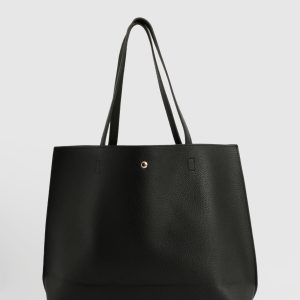 Large Popper Tote Shopper Bag
