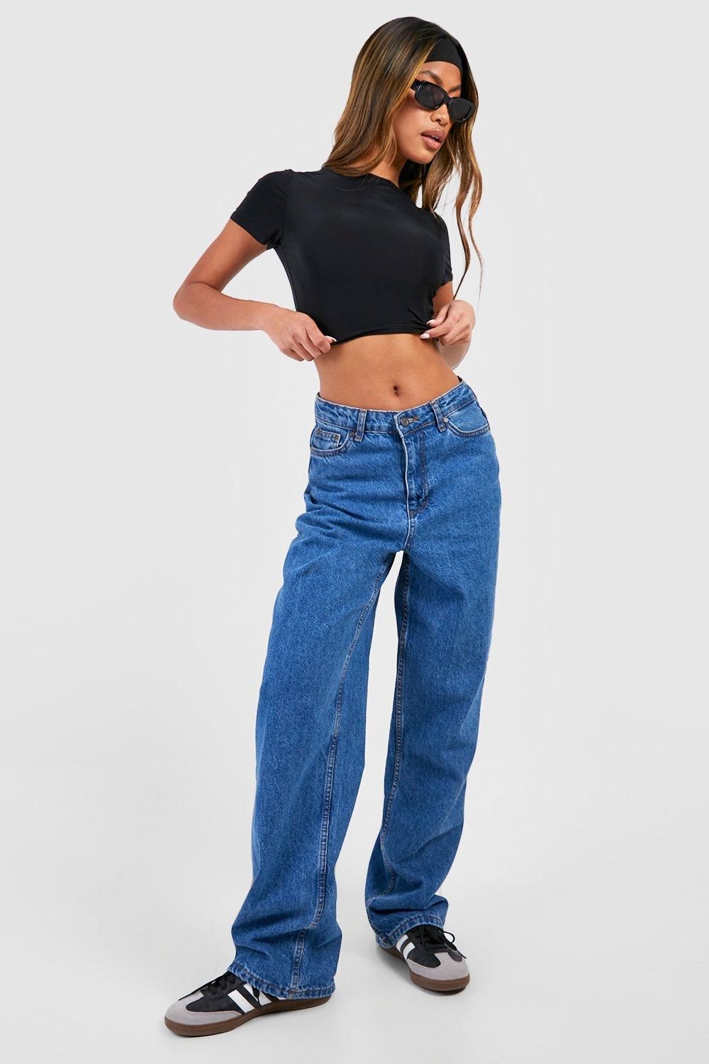 Slinky Basic Short Sleeve Crop Top - Image 3