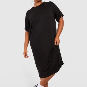 Plus T-Shirt Midi Dress