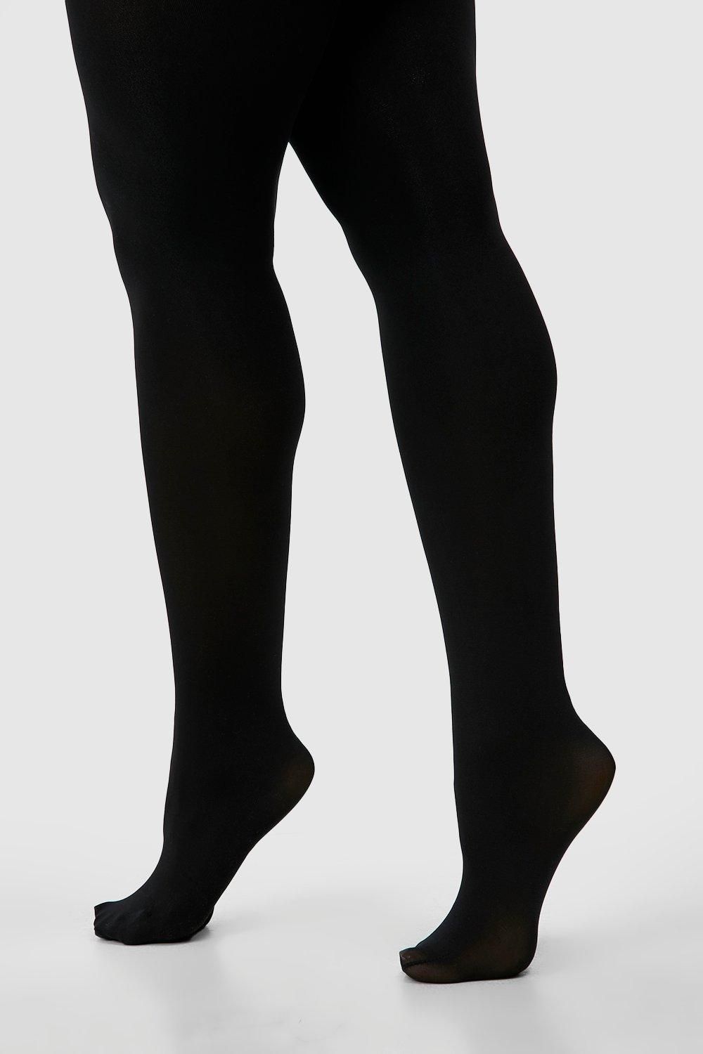Plus Shaper Black 100 Denier Tights