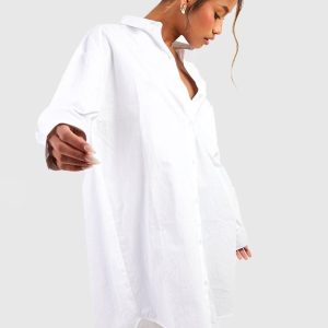 Cotton Poplin Ultimate Oversized Shirt Dress