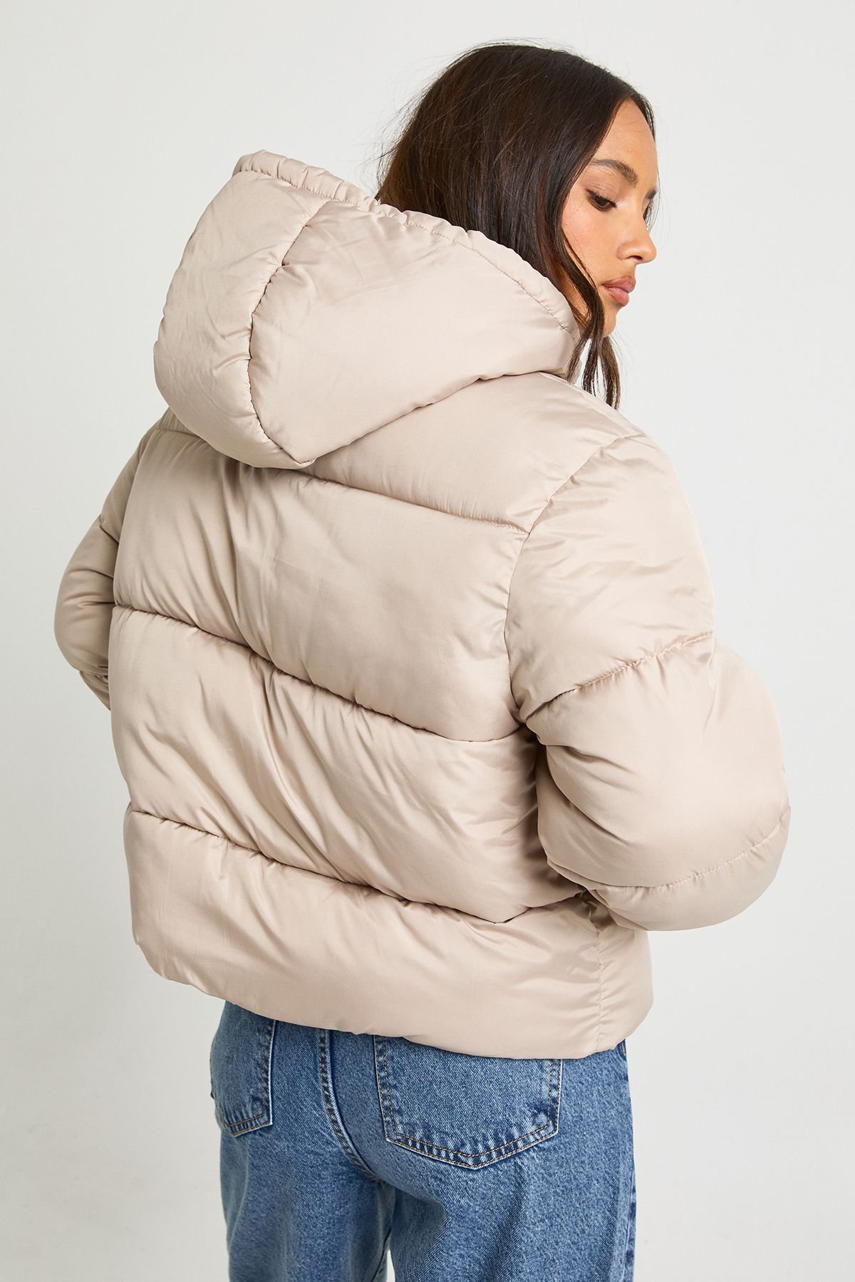 Hooded Padded Puffer Jacket - Image 2