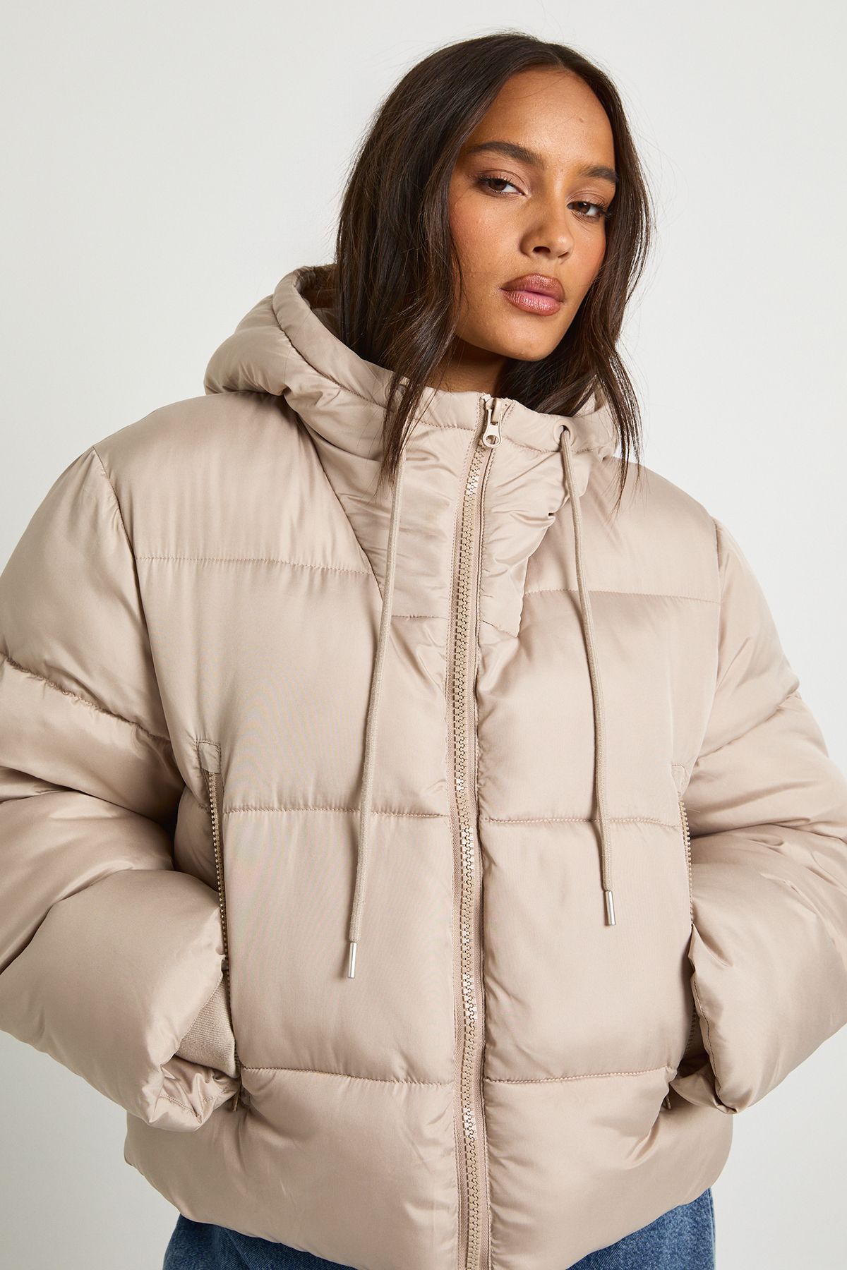 Hooded Padded Puffer Jacket - Image 4