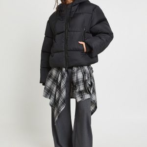 Hooded Padded Puffer Jacket