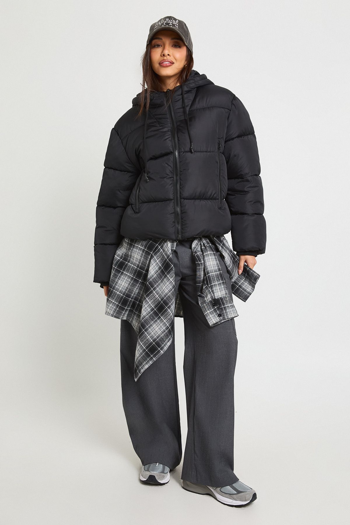 Hooded Padded Puffer Jacket - Image 3