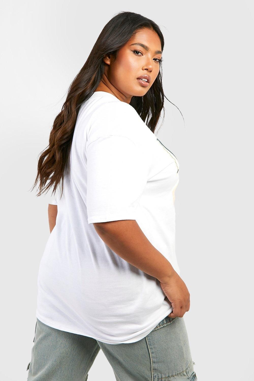 Plus New York Printed T-shirt - Image 2
