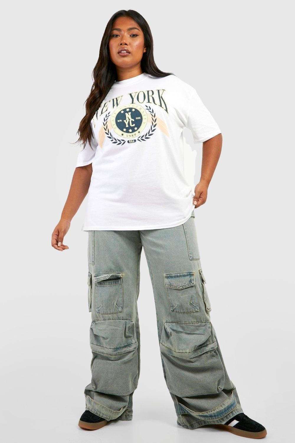 Plus New York Printed T-shirt - Image 3